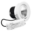 Spot Led Embutir Redondo Direcionável 13W Bivolt B. Quente