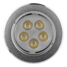 Spot LED Embutir Redondo Direcionável 5W Bivolt Luz Branco Frio em Alumínio Alta Luminosidade Econômico