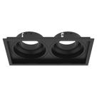 Spot LED Interlight Embutir Duplo Recuado Micro Borda IL4717 Dicróica GU10 Bivolt IP20