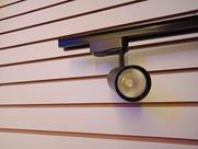 spot led para trilho 12w preto / 6000k-6500k eletrificado bivolt