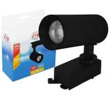 Spot Led Para Trilho Eletrificado Preto 10w Branco Neutro Spot Led Para Trilho Eletrificado Preto 10w Branco Neutro