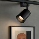 Spot Led Preto Para Trilho Eletrificado 10W Quente Bivolt