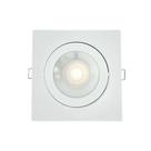 Spot LED Quadrado 12 Watts 6500K Bivolt - Durax 13,3cm x 13,3cm
