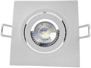 Spot Led Quadrado 5w Branco Amarelo 3000k