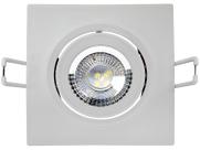 Spot Led Quadrado 5w Branco Neutro 4000k