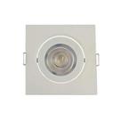 Spot Led Quadrado 7 Watts 3000k Bivolt Para Iluminação Direcionada - Uso Residencial E Comercial