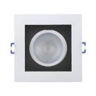 Spot Led Quadrado Black + Decker 5w Branco Quente Spot Led Quadrado Black + Decker 5w Branco Quente