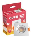Spot Led Quadrado De Embutir Bivolt 5w 6400k Ourolux