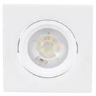 Spot Led Quadrado Direcionável Bivolt 5 Watts E 6000k - 9982 - Gaya