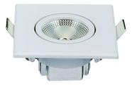 Spot Led Quadrado Luminus De Embutir 5w 6500k (luz Branca)