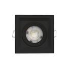 Spot Led Recuado de Embutir Quadrado Preto 5W 3000K Luz Amarela - Kian Spot Led Recuado de Embutir Quadrado Preto 5W 3000K Luz Amarela - Kian