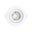 Spot LED Redondo 7 Watts 6500K Bivolt Durax - 11,3cm x 11,3cm - Iluminação Ambientes Internos