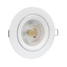 Spot Led Redondo Embutir 12W Branco Frio 6500K Bivolt - Alta Eficiência e Longa Vida Útil