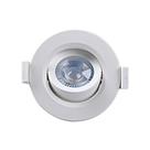 Spot Led Redondo Embutir 5w 3000k Direcional
