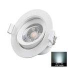 Spot LED SMD 5 watts redondo Branco Frio Kit 10 peças