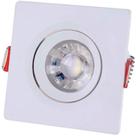 Spot LED Tramontina Quadrado 3 W 6500 K Luz Branca Spot LED Tramontina Quadrado 3 W 6500 K Luz Branca