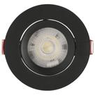 Spot Led Tramontina Redondo 5 W 6500 K Preto Com Luz Branca