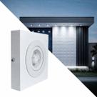 Spot Luminária Slim Sobrepor Teto Beiral Alumínio LED 7W Luz Neutra Externo ST3250-Branco Spot Luminária Slim Sobrepor Teto Beiral Alumínio LED 7W Luz Neutra Externo ST3250-Branco