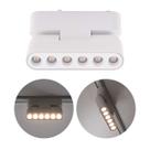 Spot Módulo LED Pontual kay Magnético 3000k Branco p/Trilho Nordecor ST3071