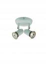 Spot New Short 2 luzes p/Lâmp. GU10 220V inclusas- Acabamento Branco 25Ø x 16cm Spot New Short 2 luzes p/Lâmp. GU10 220V inclusas- Acabamento Branco 25Ø x 16cm