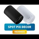 Spot Pix Sobrepor Redonda Fenix Branca mr16