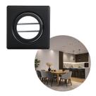 Spot Plafon Embutir Quadrado Light Aluminio p/ LED PAR20 E27 ST2999-Preto