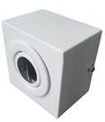 Spot Plafon Sobrepor Quadrado Dicroica Gu10 Com Lâmpada Branco 3000K