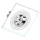 Spot Quadrado Embutir Face Plana Ar70 13x3,5Cm Saveenergy