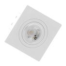 Spot Quadrado Embutir Face Plana Mini Dicroica Saveenergy