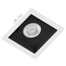 Spot Quadrado Embutir Face Recuado Par20 Br/Pt Saveenergy