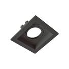 Spot Quadrado Recuado ABS Embutir 1XMR16 G10 Preto