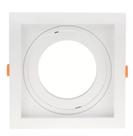 Spot recuado embutido modular e27 branco para par 30 abs hevvy br134par30bc