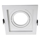 Spot Recuado Embutir Conecta Bella Iluminação Gu10 Ar70 branco Ns7701B St872