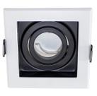 Spot Recuado Embutir Conecta Bella Iluminação Gu10 Mr11 preto e branco Ns7351p St609 Spot Recuado Embutir Conecta Bella Iluminação Gu10 Mr11 preto e branco Ns7351p St609