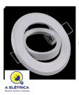 spot redondo branco de embutir com base para dicroica spot redondo branco de embutir com base para dicroica