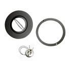 Spot Redondo Click de Embutir 1L AR70 GU10 Preto Fosco