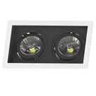 Spot Retangular Embutir Recuado 2x Ar70 Br/Pt Saveenergy Spot Retangular Embutir Recuado 2x Ar70 Br/Pt Saveenergy