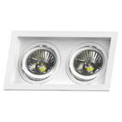 Spot Retangular Embutir Recuado 2x Par20 Branco Saveenergy Spot Retangular Embutir Recuado 2x Par20 Branco Saveenergy