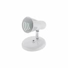 Spot Retrô Modelo 1 Lâmpada Cor Branco E Cromado Referência 260/1 - Dital