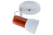 Spot Simples Branco E Cobre - Pavilonis