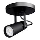 Spot Sobrepor 1XMini Dicroica Preto Texturizado - Itamonte - 1144/1PTX