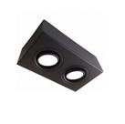 Spot Sobrepor 2XMR16 Preto - Golight - G1116/2pto