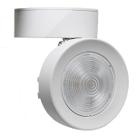 Spot Sobrepor 7w Led Redondo Direcionável Luz Teto Alumínio