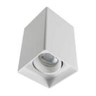 Spot Sobrepor Branco Quadrado P/ Lâmpada Dicroica Gu10 Mr16 St2099