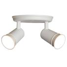 Spot Sobrepor Direcionável Articulado 2 GU10 MR16 Dicroica Spot Sobrepor Direcionável Articulado 2 GU10 MR16 Dicroica