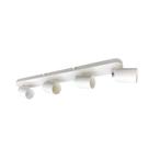 Spot Sobrepor Direcionável Quadruplo com Base Branco GU10 55cm