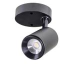 Spot Sobrepor Led 7w 3000k Para Teto ou Parede Bivolt Preto