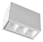 Spot Sobrepor Picco Triplo Orientável Interlight 2782ab Led Integrado