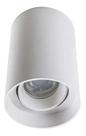 Spot Sobrepor Redondo P/ Lâmpada Dicroica Gu10 Mr16 Bivolt - Branco
