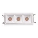 Spot Soul Embutir 3 Focos 30 6W Luz Quente 2700k 87746 Opus ST3050